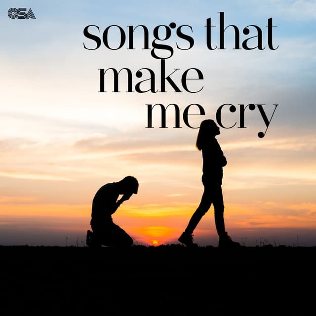 Album cover art for songs that make me cry