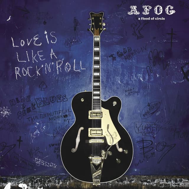Album cover art for Love Is Like a Rock'n'Roll