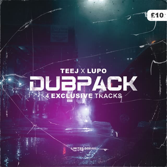 Album cover art for TEEJ X LUPO DUB PACK