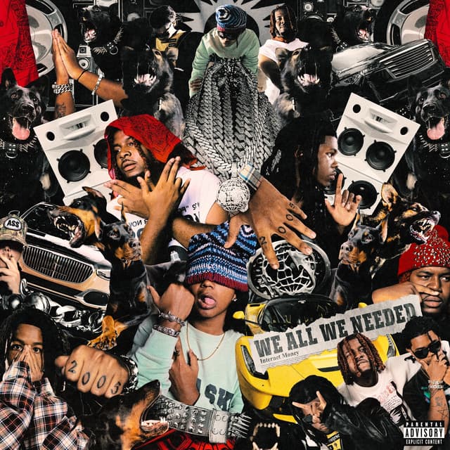Album cover art for WE ALL WE NEEDED