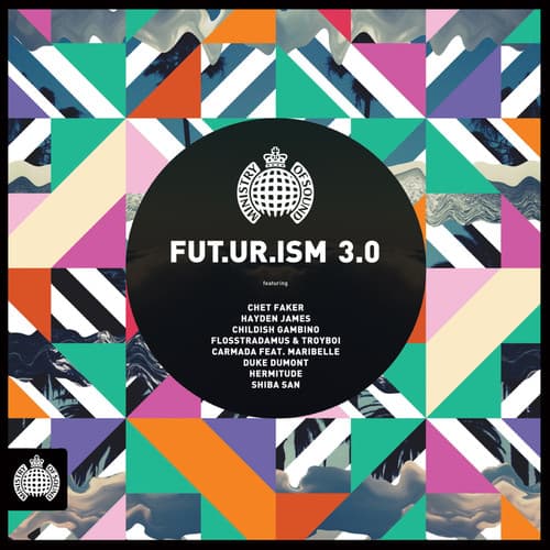 Album cover art for Ministry Of Sound FUT.UR.ISM 3.0