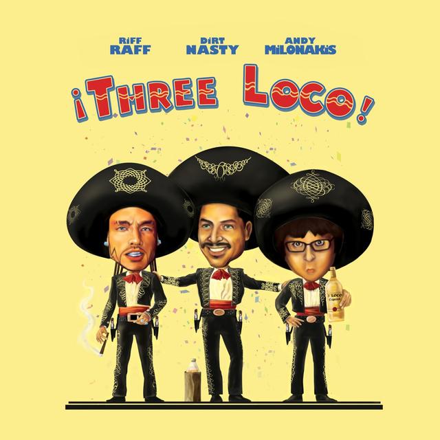 Album cover art for Three Loco