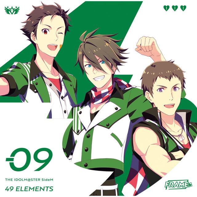 Album cover art for THE IDOLM@STER SideM 49 ELEMENTS -09 FRAME