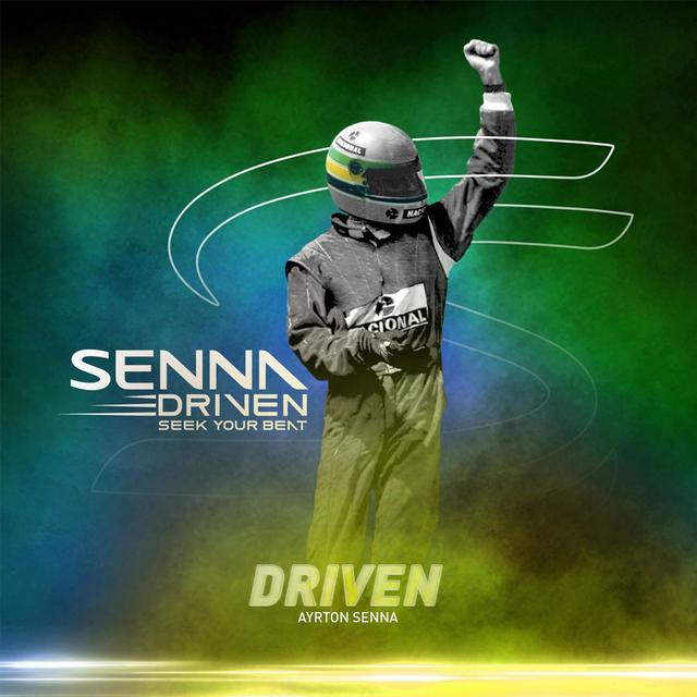 Album cover art for Senna Driven