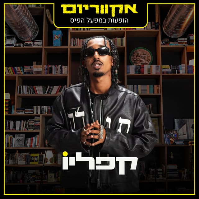Album cover art for הופעות במפעל הפיס