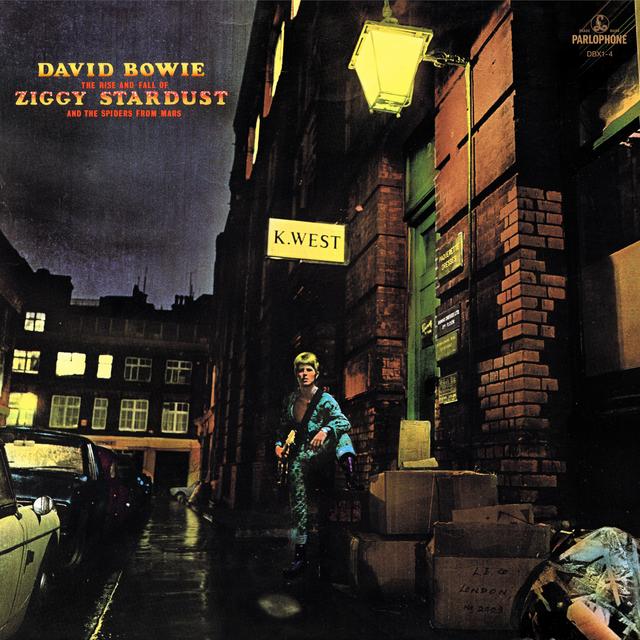 Album cover art for The Rise and Fall of Ziggy Stardust and the Spiders from Mars