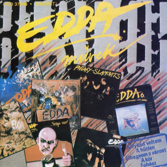 Album cover art for Best of Edda '80-'90