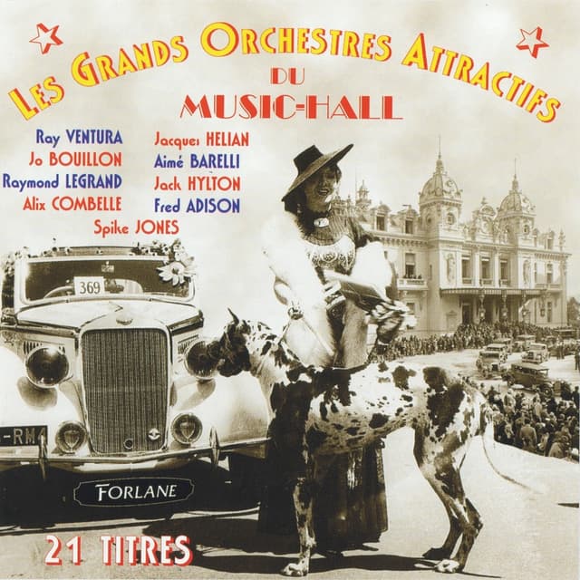 Album cover art for Les Grands Orchestres Attractifs Du Music-Hall