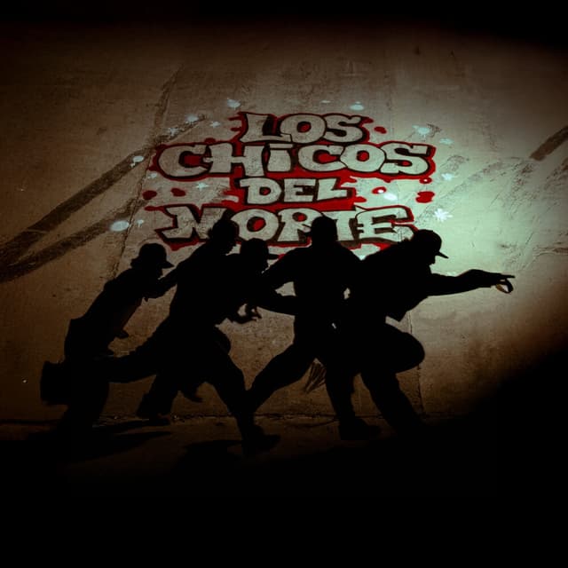 Album cover art for LOS CHICOS DEL NORTE