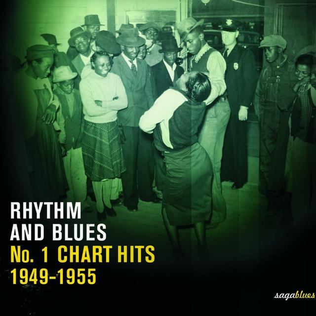 Album cover art for Rhythm And Blues - No. 1 Chart Hits 1949-1955