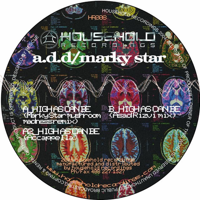 Album cover art for High As Can Be (Remixes)