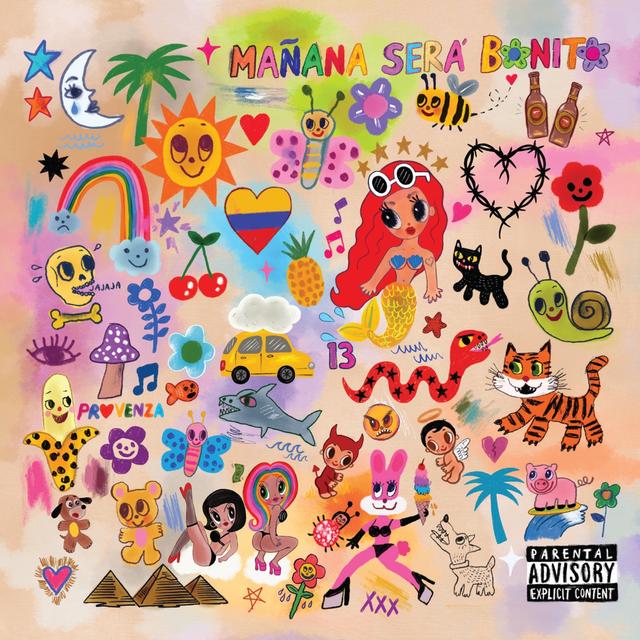 Album cover art for MAÑANA SERÁ BONITO