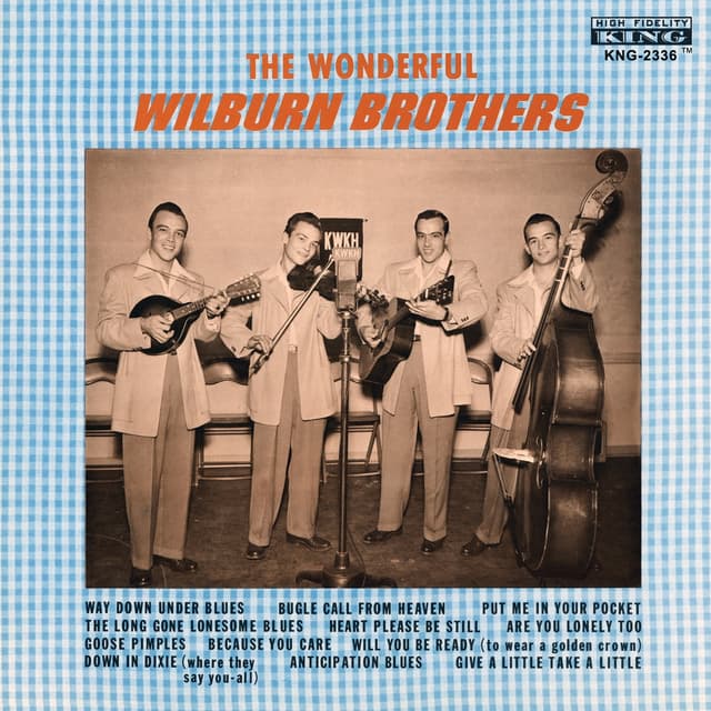 Album cover art for The Wonderful Wilburn Brothers