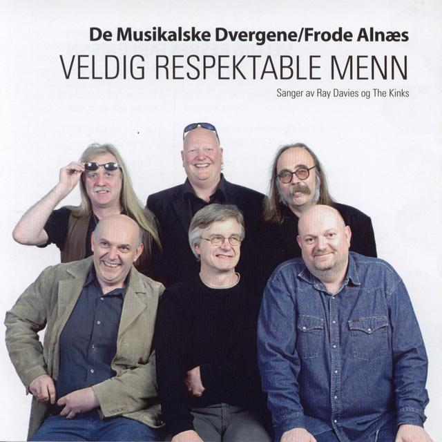 Album cover art for Veldig Respektable Menn