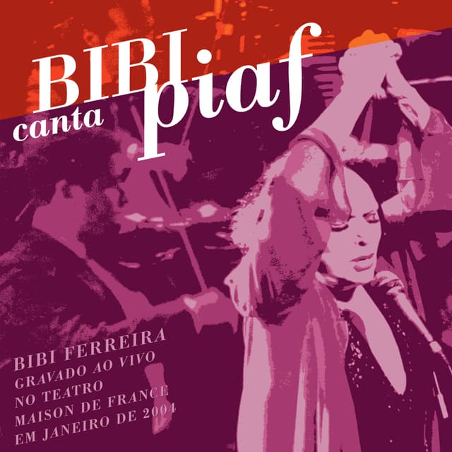 Album cover art for Bibi Canta Piaf