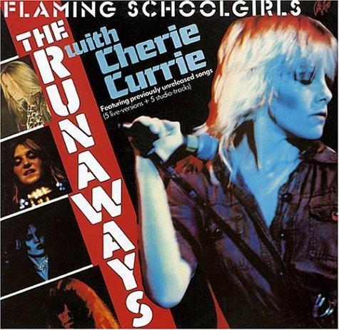 Album cover art for Flaming Schoolgirls