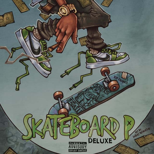 Album cover art for Skateboard P: Deluxe