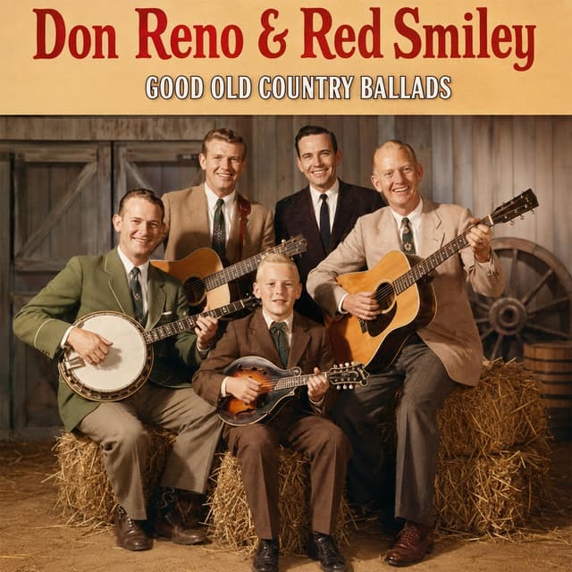 Album cover art for Good Old Country Ballads