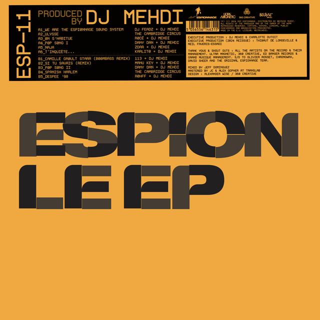 Album cover art for Espion le EP