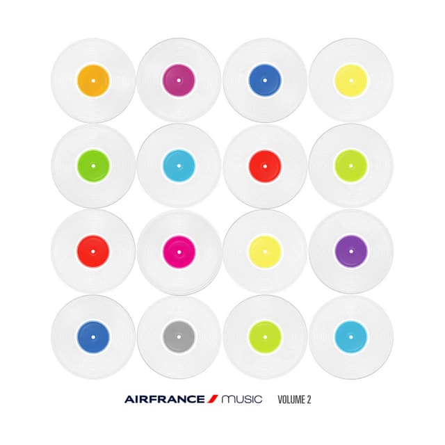 Album cover art for Air France Music, Vol. 2