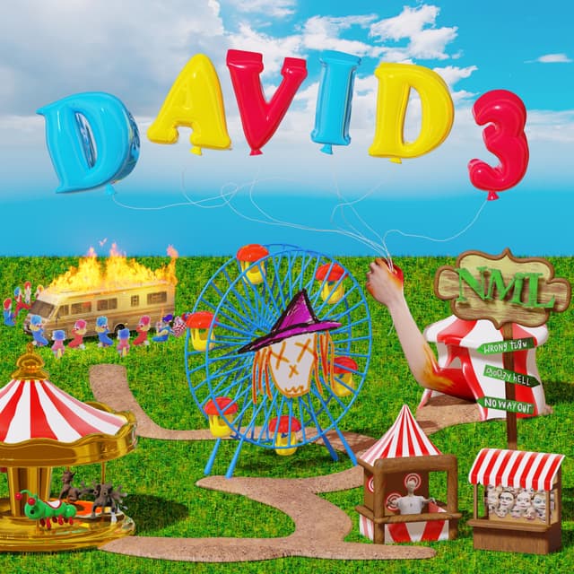 Album cover art for David 3