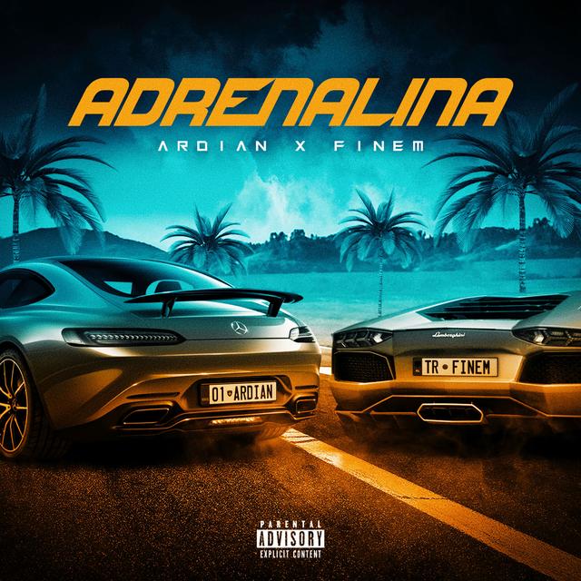 Album cover art for Adrenalina