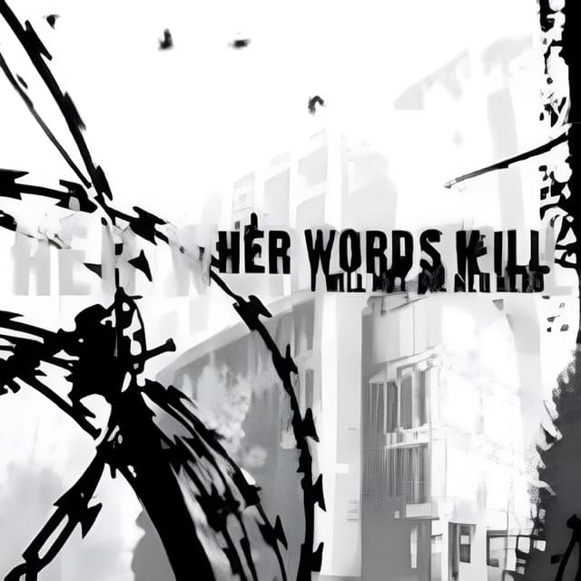 Album cover art for I Will Not Die Her Hero