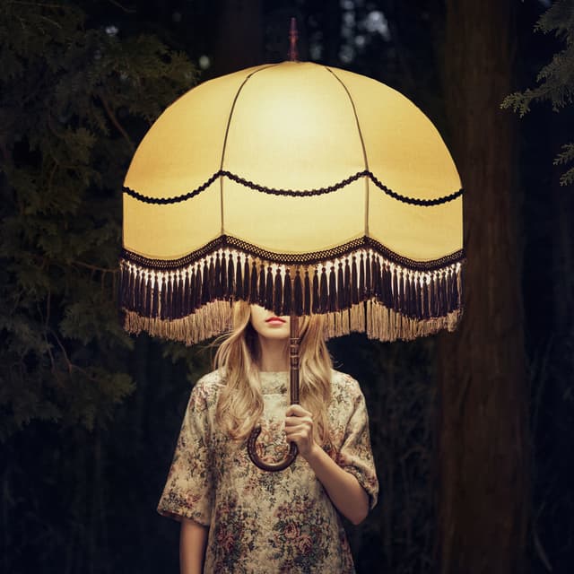 Album cover art for Happy Umbrella