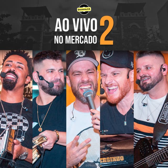 Album cover art for Ao Vivo no Mercado Público de Floripa 2
