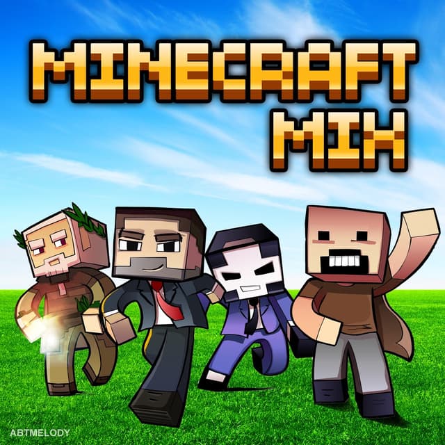 Album cover art for Minecraft Mix