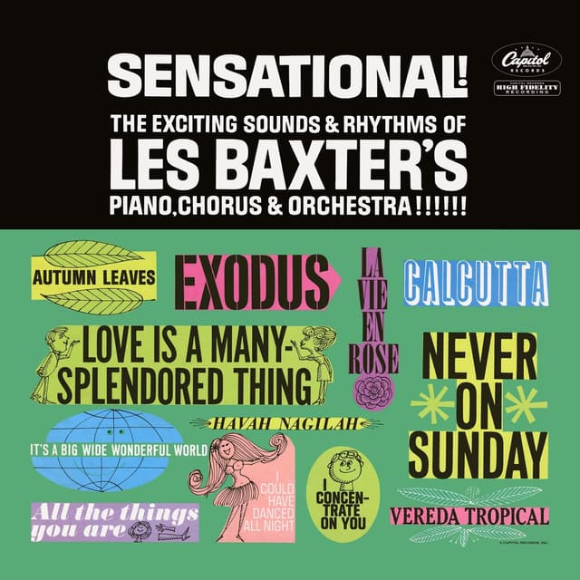 Album cover art for Sensational!