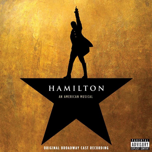 Album cover art for Hamilton An American Musical