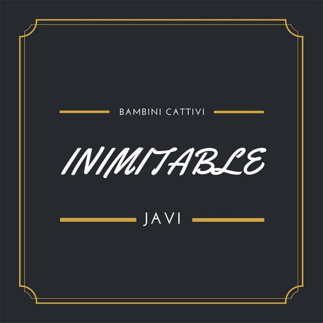 Album cover art for Inimitable