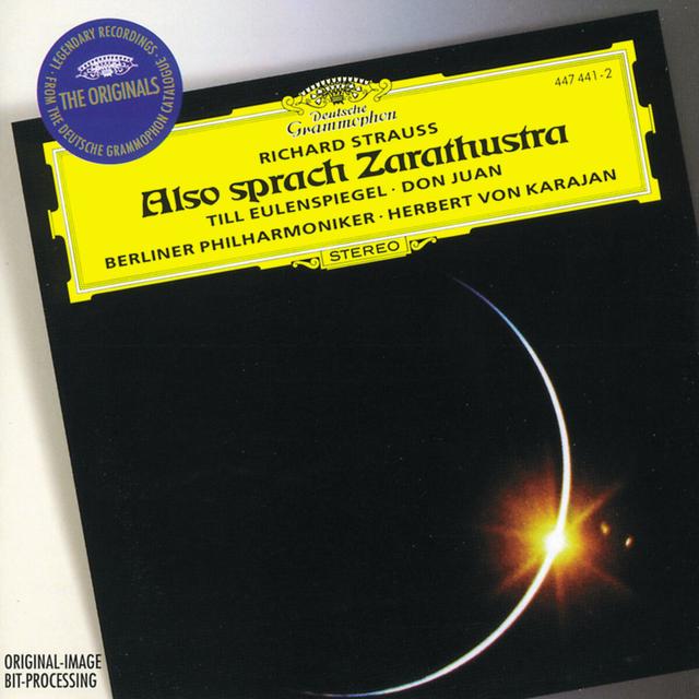 Album cover art for Strauss : Also Sprach Zarathustra