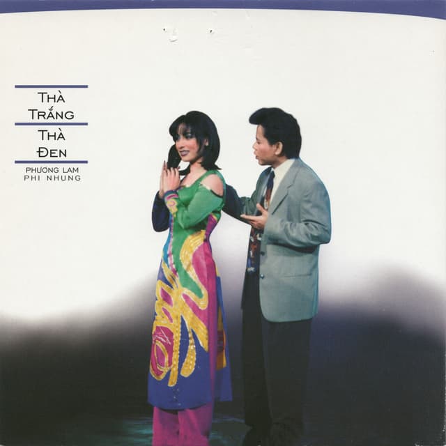 Album cover art for Thà trắng thà đen