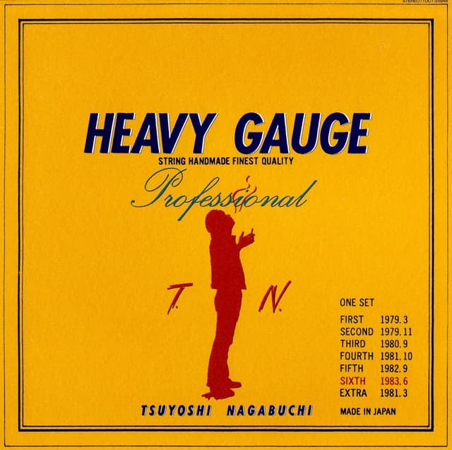 Album cover art for HEAVY GAUGE