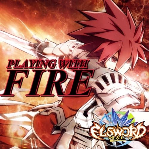 Album cover art for Playing with fire
