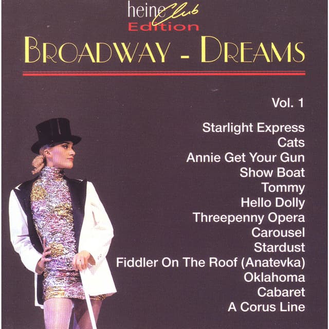 Album cover art for Broadway Dreams I