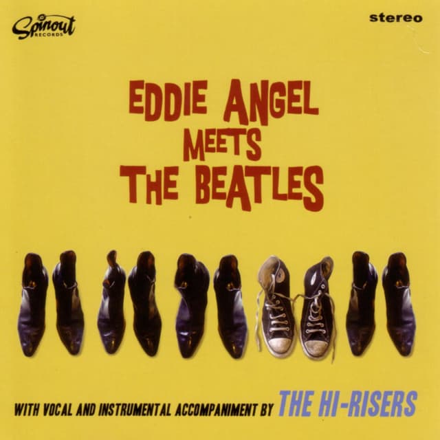 Album cover art for Eddie Angel Meets The Beatles