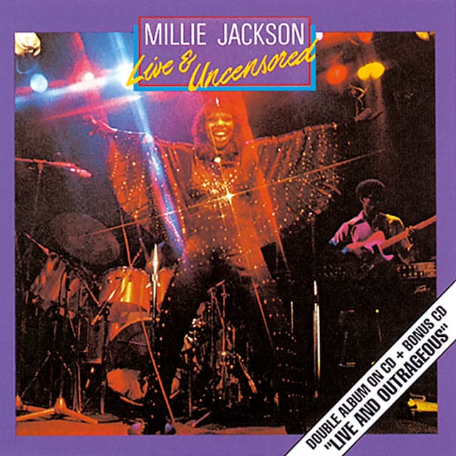 Album cover art for Live & Uncensored / Live and Outrageous