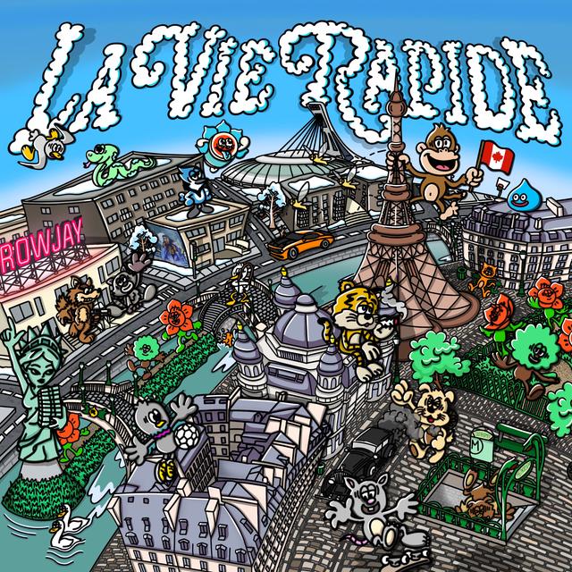 Album cover art for LA VIE RAPIDE DELUXE
