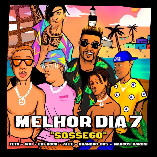 Album cover art for Melhor Dia 7 - Sossego