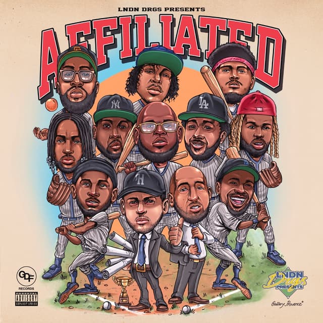 Album cover art for Affiliated