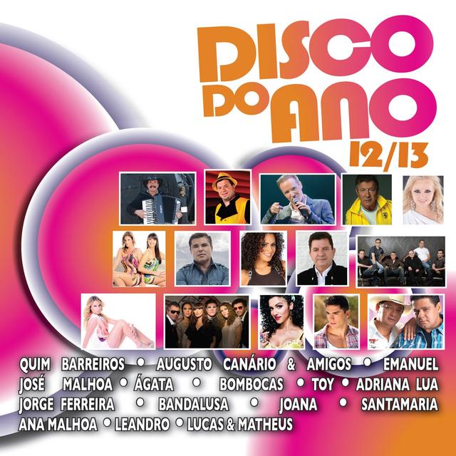 Album cover art for Disco Do Ano 2012-13