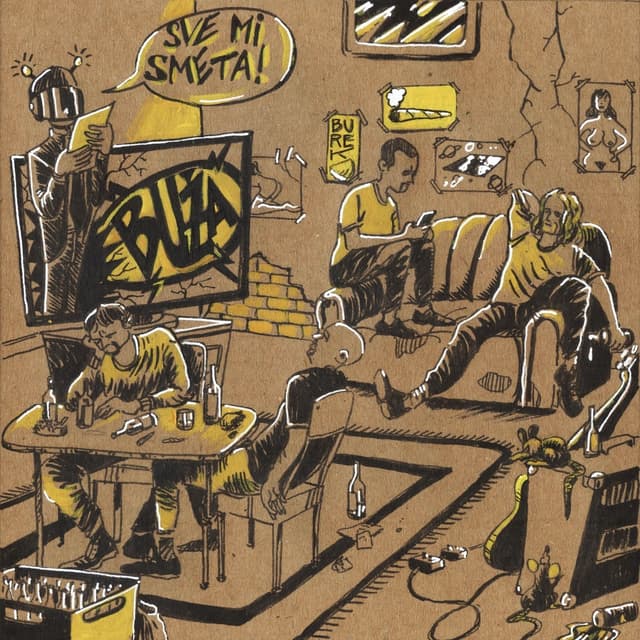 Album cover art for Sve mi smeta