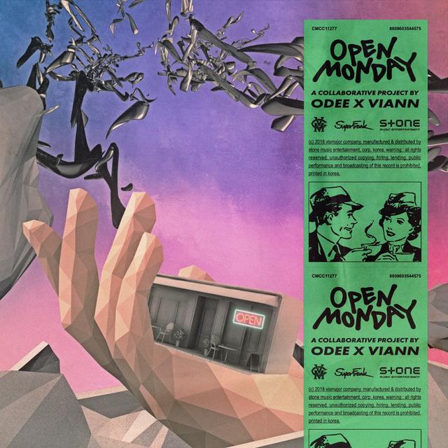 Album cover art for OPEN MONDAY