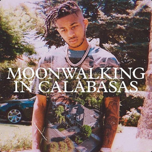 Album cover art for Moonwalking in Calabasas