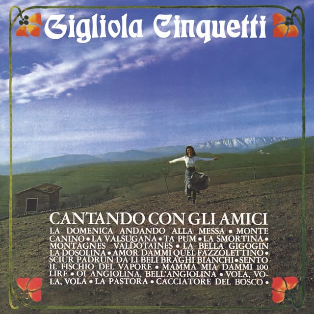 Album cover art for Cantando con Gli Amici
