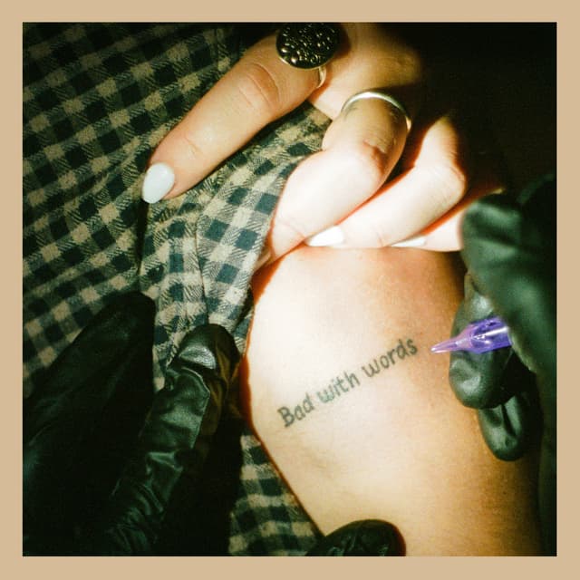 Album cover art for Bad With Words