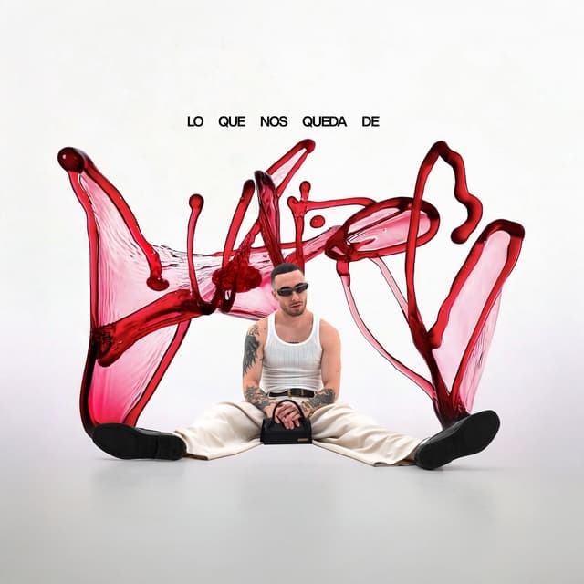 Album cover art for LO QUE NOS QUEDA DE GUAPOS